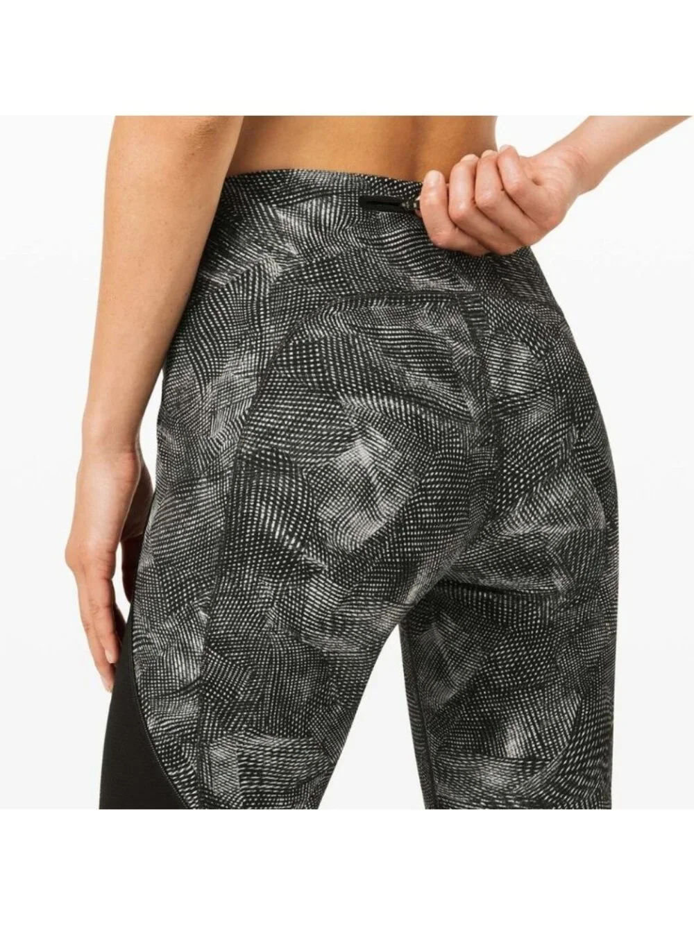 Lululemon Run Off Route Mid Rise Crop 21